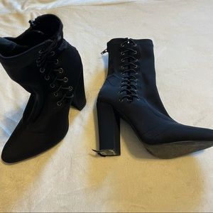 Black Bootie Heels